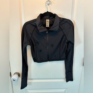 Mono B Cropped Zip Up Jacket